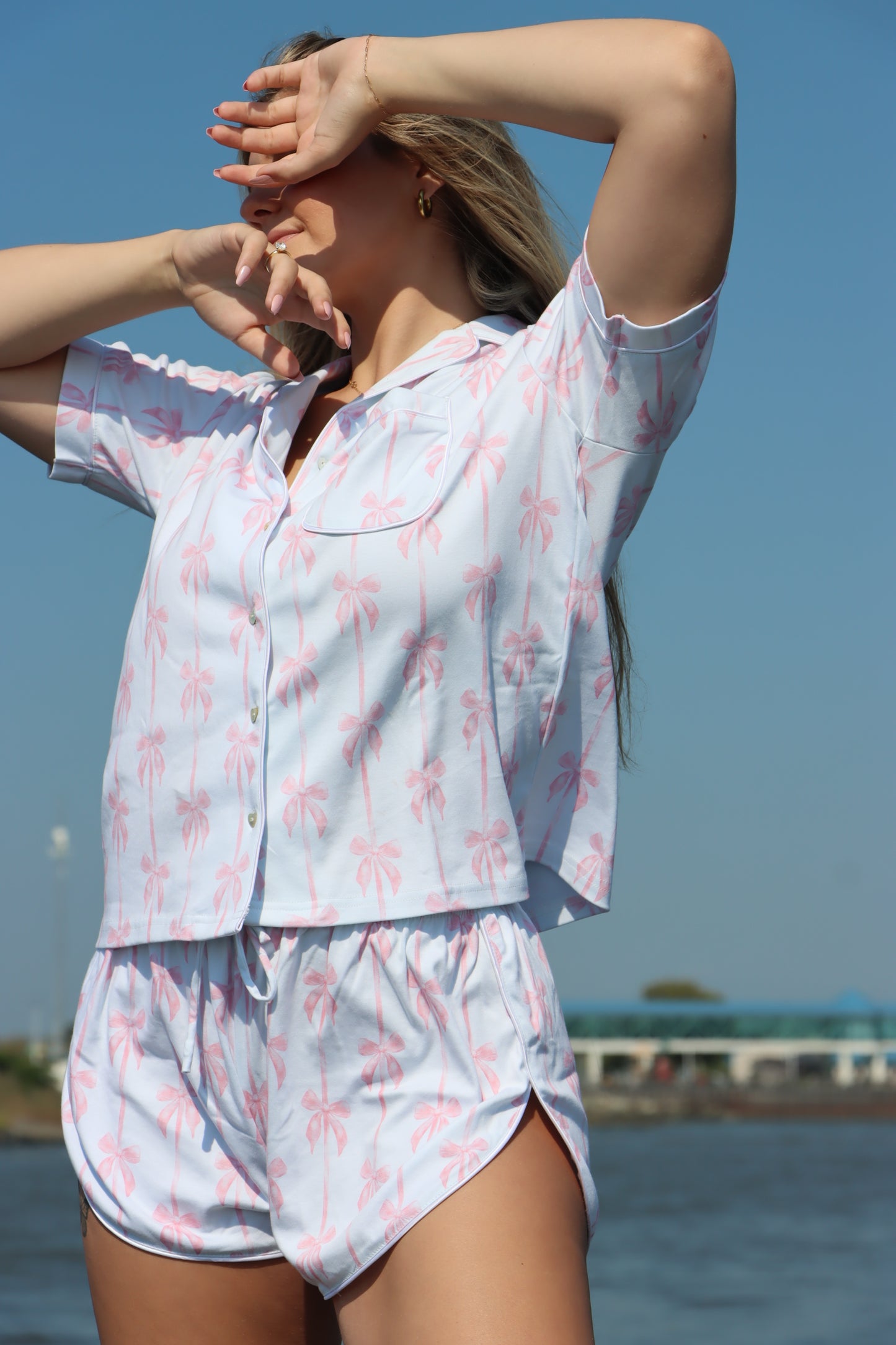 Pretty in Pink Polo Set